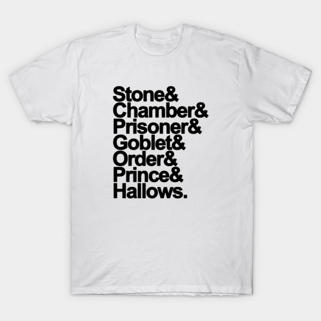 Harry Potter Titles T-Shirt-TOZ